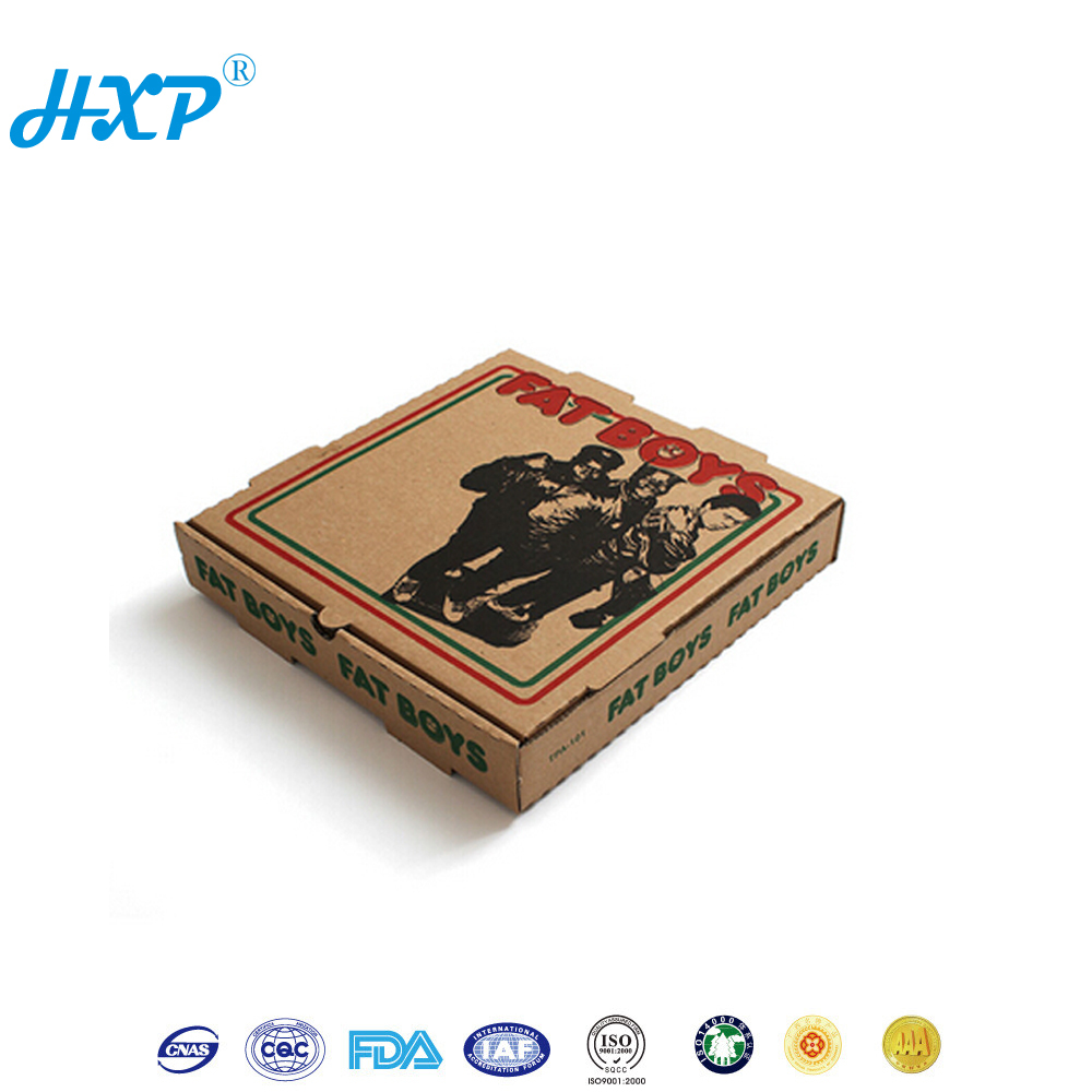 Оптовая продажа с фабрики низкая цена e-флейта картона мини-pizza Box