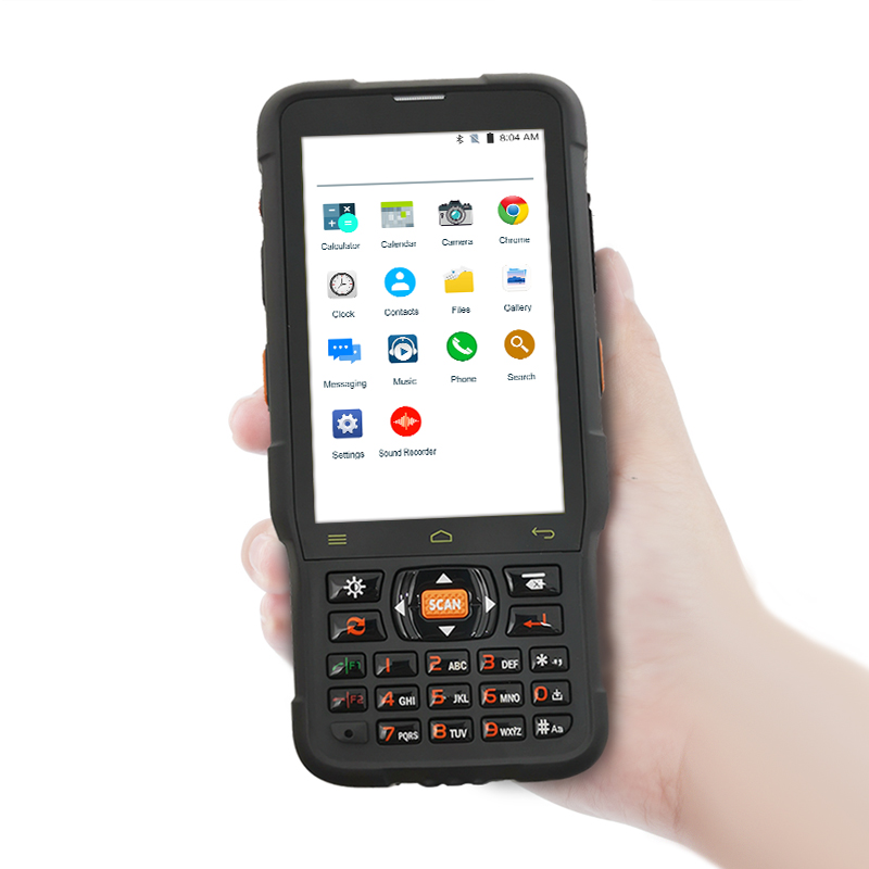 Android компьютер 1D 2D Сканирование штрих-кода сборщик данных PDA