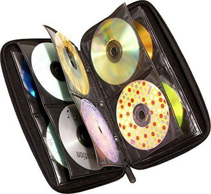 Чехол-держатель для CD 32 CD DVD дисков сумка-Органайзер для автомобиля