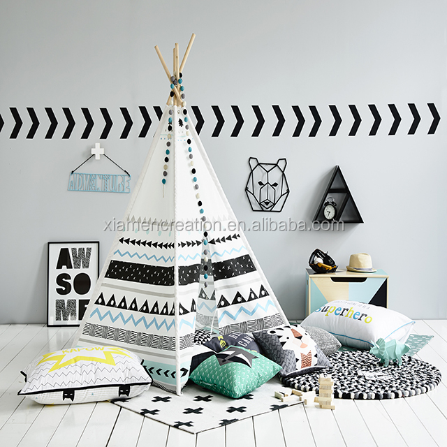 Домашняя детская игровая комната с вигвамом-тентом, tepee tipi wigwam на продажу