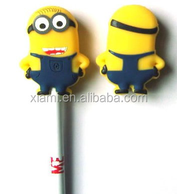 2016 Cute Customized Animal Pencil / Silicone Rubber Soft PVC Pencil Topper