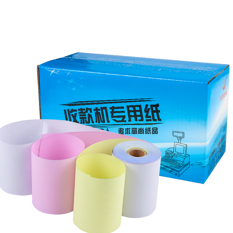 NCR рулонов 3 Ply Carbonless рулонов кассовый аппарат рулонов