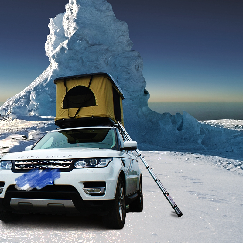 Алюминиевая легкая телескопическая лестница для автомобиля RV