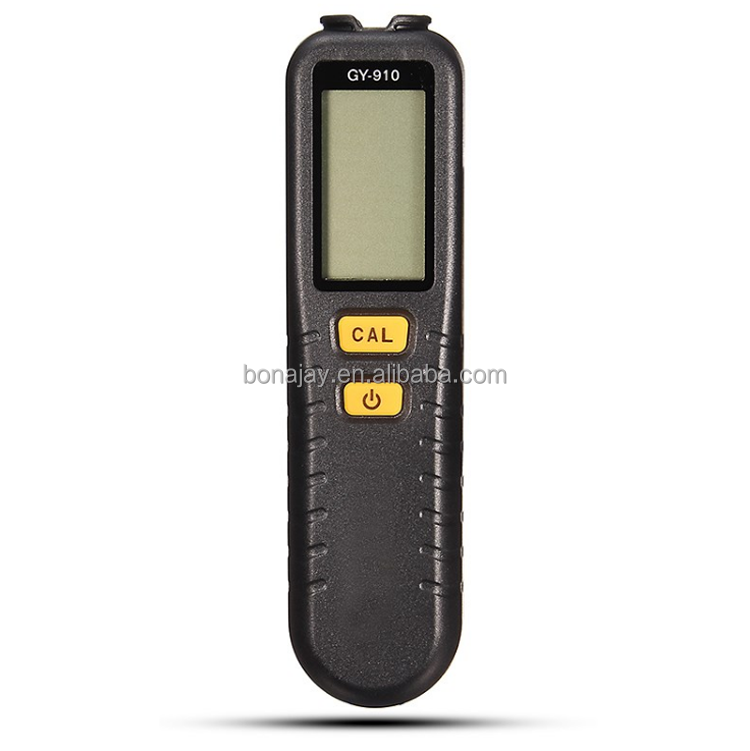 ЖК-дисплей GY910 Ручной цифровой датчик толщины покрытия тестер Диагностический инструмент измерения Fe/NFe покрытия