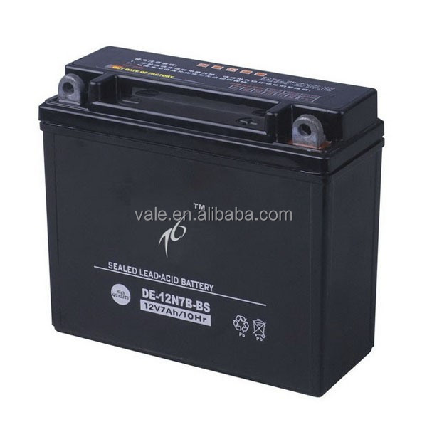 Хорошая цена 12v7ah АКБ для мотоциклов, 12N7B-BS