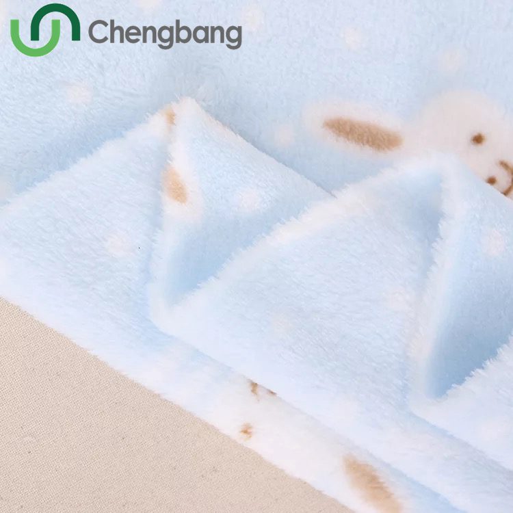Двусторонний плюшевый фланелевый флис для младенцев Chengbang, с цифровым принтом на заказ