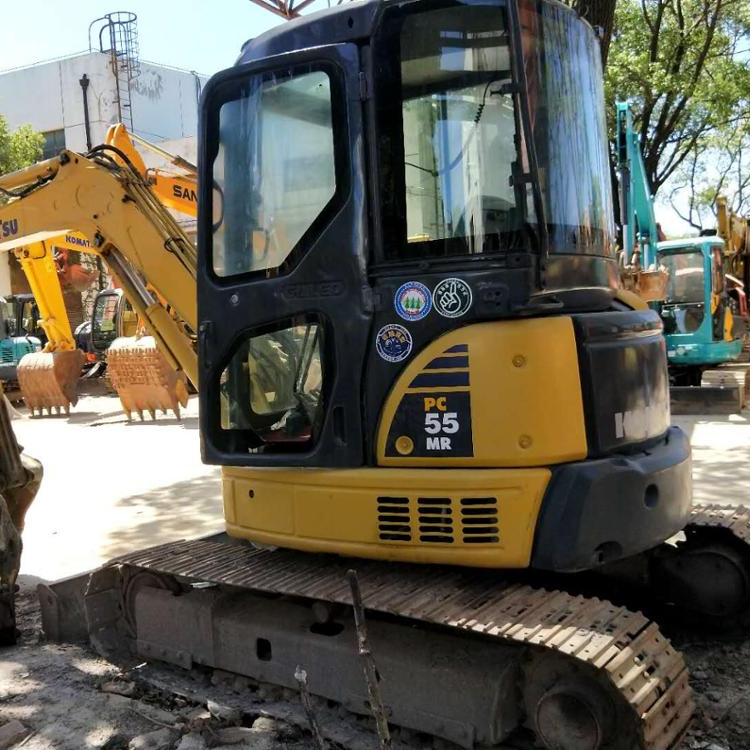 Подержанный оригинальный экскаватор KOMATSU PC55 по лучшей цене