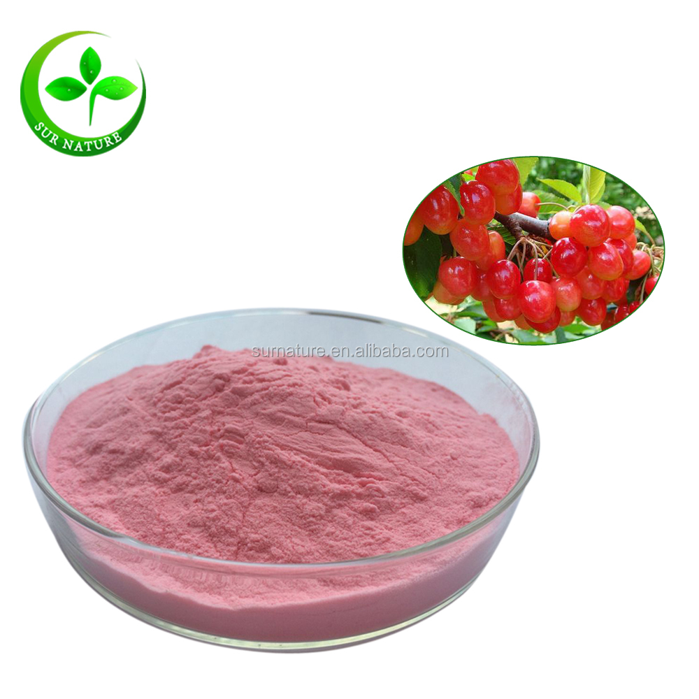 100% natural acerola cherry extract / fresh cherry fruit powder