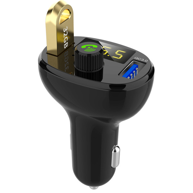 BT23 2019 горячая Распродажа USB гарнитура беспроводной модный автомобильный mp3-плеер с fm модулятором для автомобиля аудио AUX