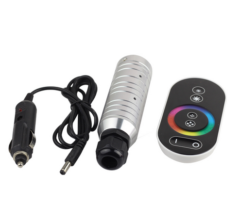 Для использования в автомобиле DC12V 6W RGB сенсорный дистанционный светодиодный волоконно-оптический свет двигателя