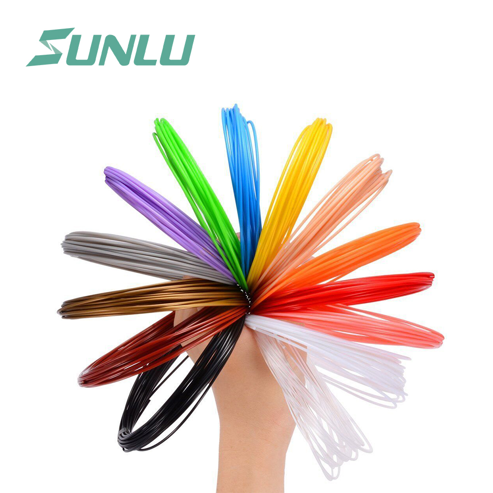Sunlu 1,75 PLA PCL 3D наполнители для ручки 10 м/рулон для детей