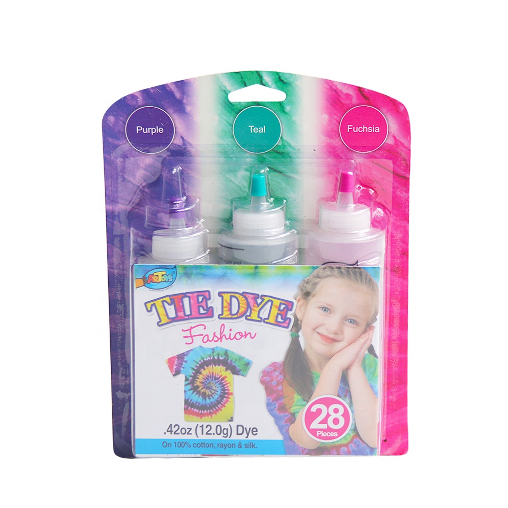 3 вида цветов Tie Dye комплект мода tie-dye краски комплект для ткани Tiedye комплект