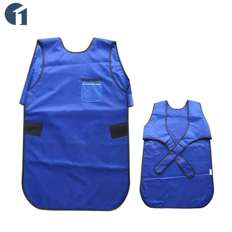 0.35 mm light weight x-ray radiation room protection lead rubber apron