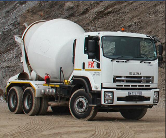 ISUZU б/у транзит смеситель бетона транзит автобетоносмеситель