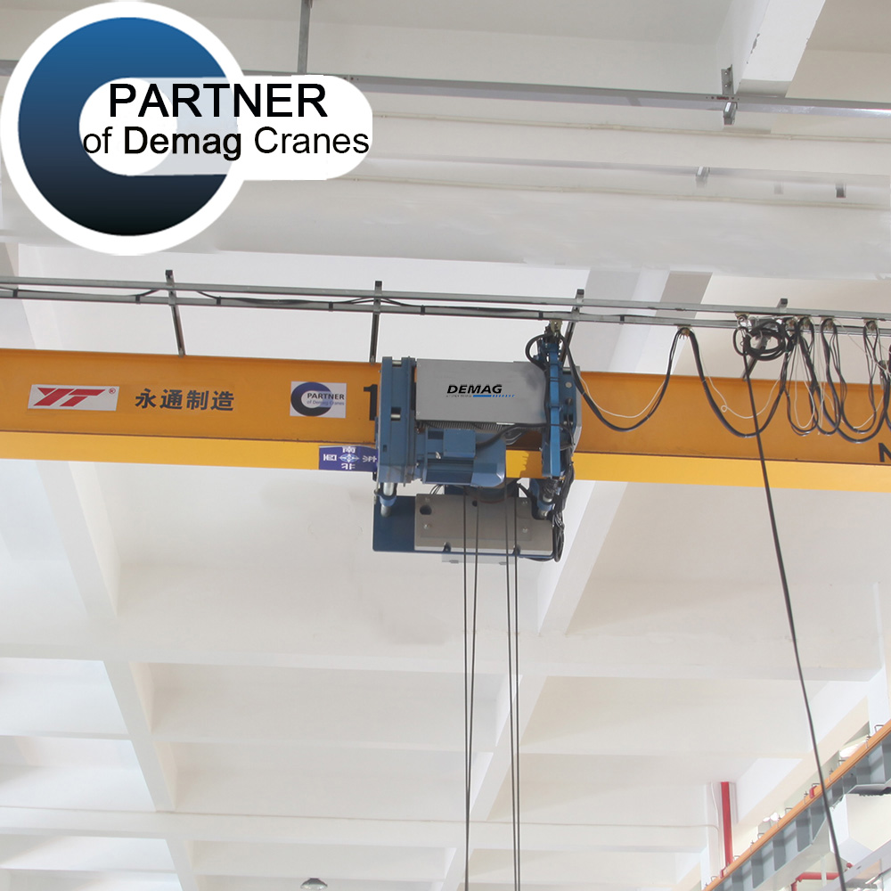Однобалочный мостовой кран для цеха DEMAG 10t