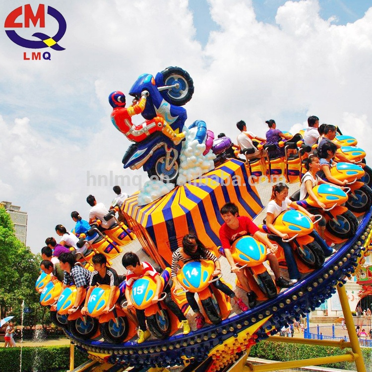 amusement park equipment / portable trailer outdoor flying disco theme rides / park games for sale