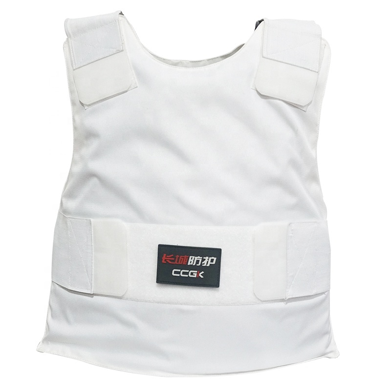Hot Sale White Colour Soft Inner Wear Bullet Proof Stab Proof Vest Body Armor