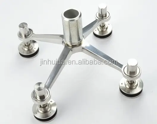 factory supply spider clamps hardware products point fixed glass wall spider fitting