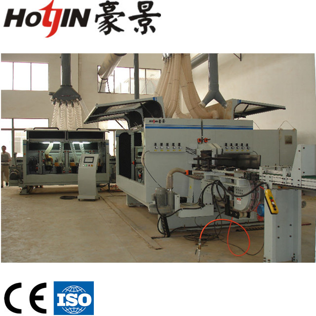 Двухсторонняя производственная линия тенера spc floor