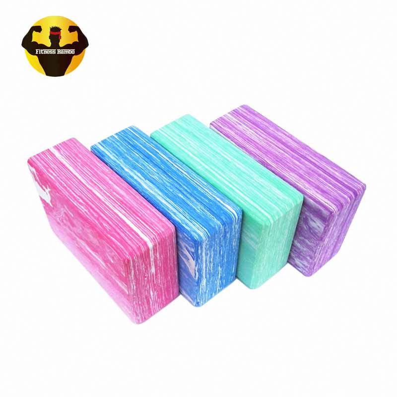 RAMBO Best Supplier Wholesale Double Layers Camouflage Eva Yoga Blocks In Competitive Selling Block