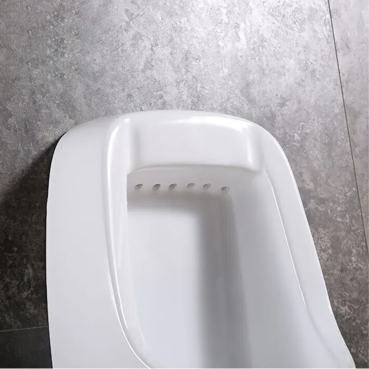 High quality unique Ceramic eco mini corner wall mount kid urinal with manual urinal flush