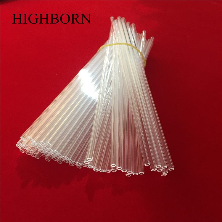 Heat resistance clear Quartz capillary tube