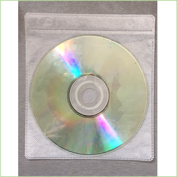 Из полиуретана с открытыми порами совсем прозрачную пленку нетканый CD сумка/DVD карманный диск сумка