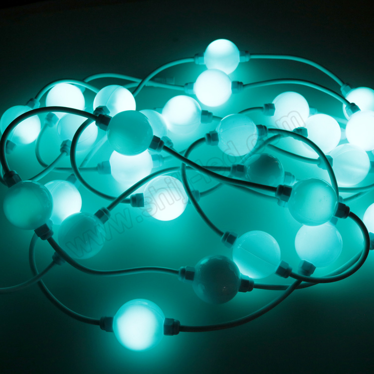 Волшебный 50 мм водонепроницаемый молочный 3d dmx rgb 3d шар