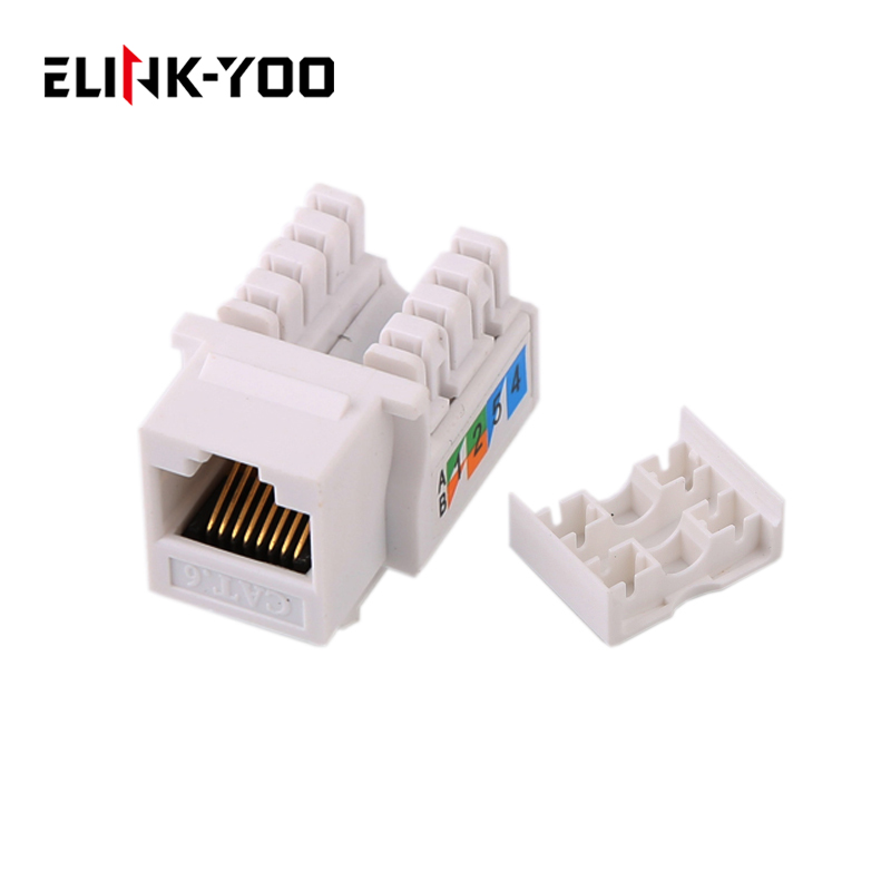 90 градусов 110 UTP CAT5e ca6 cat6a Keystone Jack