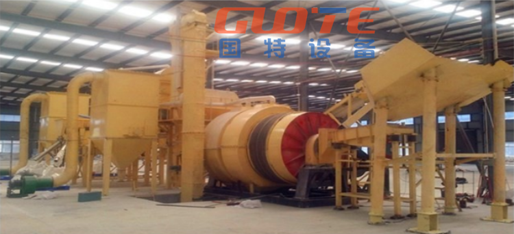GZS horizontal quartz stone sand and glass making machine production line