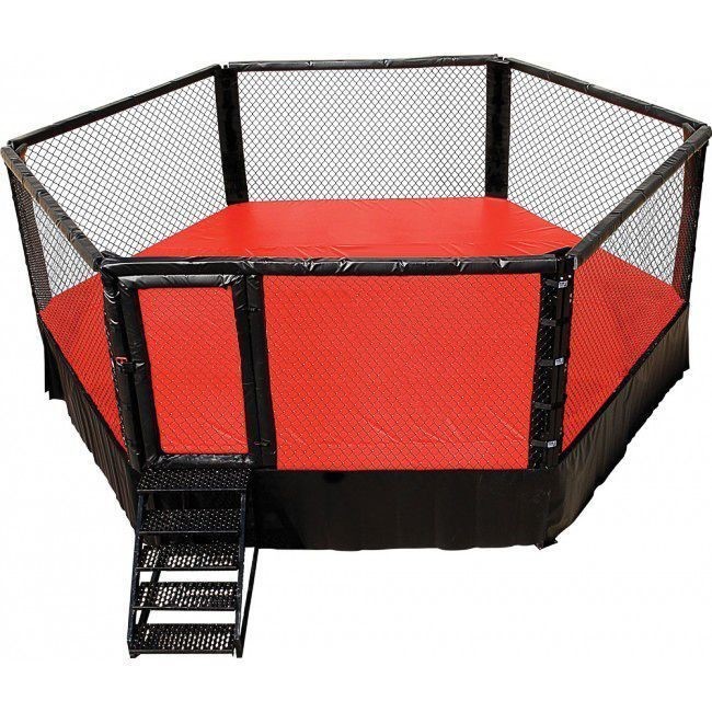 7 м * 7 м поднятая восьмиугольная клетка ufc mma