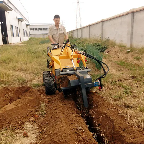 cable laying mini trencher ditcher