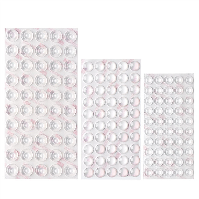 Door Stops Stopper Silicone Cabinet Self Adhesive Bumper Damper Buffer Pad silicon damper