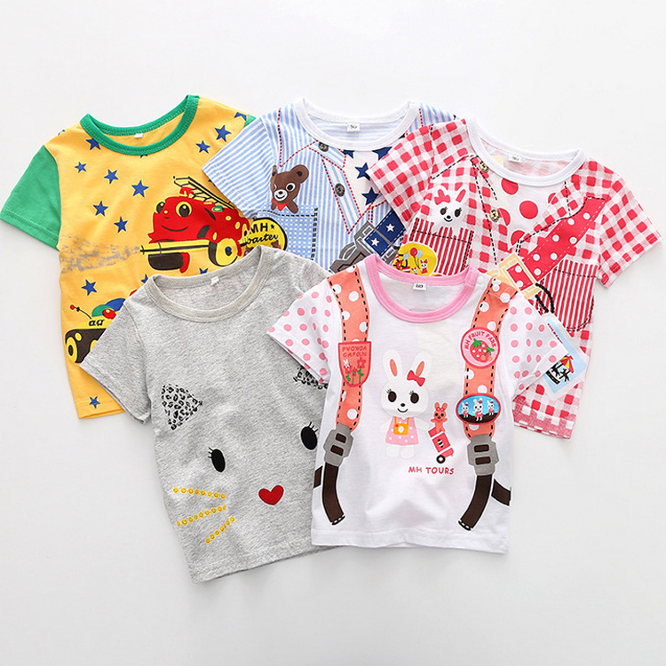 2019 New Arrival Summer Cotton Custom Baby t-shirt
