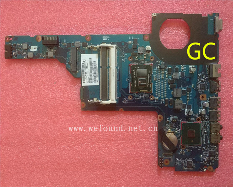 100% рабочая материнская плата для ноутбука G4 G6 G7 G4-1000 CPU I3-370M 653087-001 Series системная плата