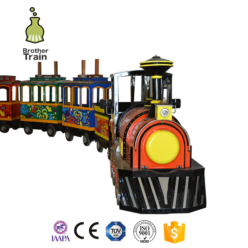 China Low price Trackless electric small battery locomotive for sale