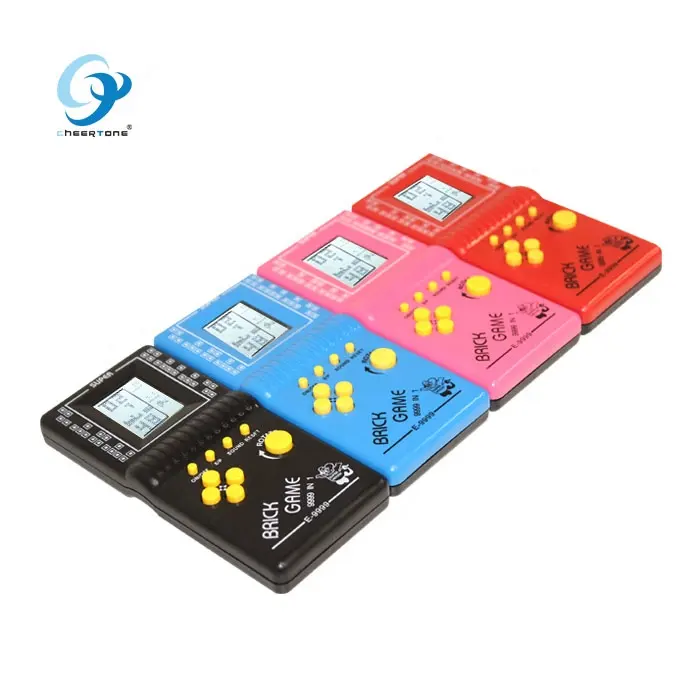 Professional production 9999 in 1 handheld brick game console CT3081