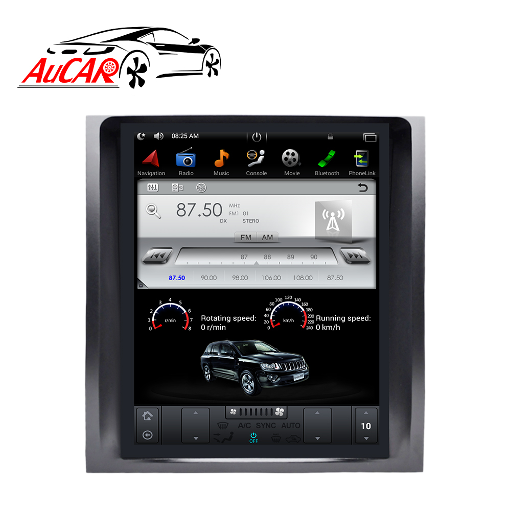 Автомагнитола AuCAR PX6 вертикальная, 10,4 дюйма, Android 9, для Lexus GX GX470 2004-2009