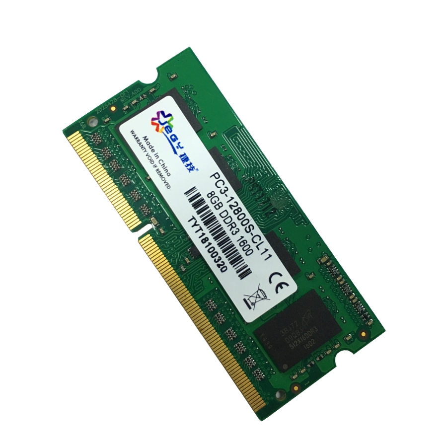 Ноутбук DDR3L 1,35 v Низкое напряжение RAM память PC3L-12800 8GB so-dimm