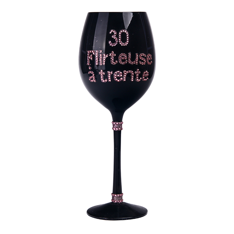 Ручная Роспись Бокал Wineware, Home Decor, Tablewear, подарок, Anniversiry подарок 16 Унц. HWF8020