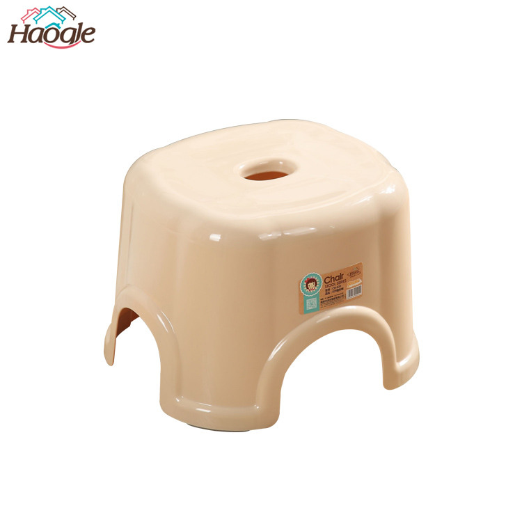 Small Oval Stackable Plastic Step Stool for Kids Plasic Chair