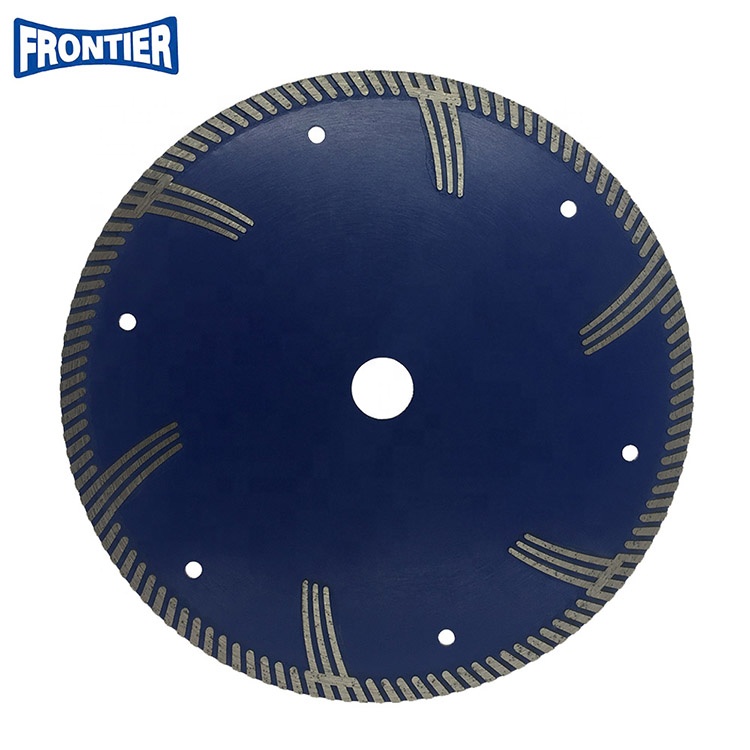 230*3.0/1.8*9*22.23mm 9inch Hot Press turbo diamond cutting saw blade for granite , concrete