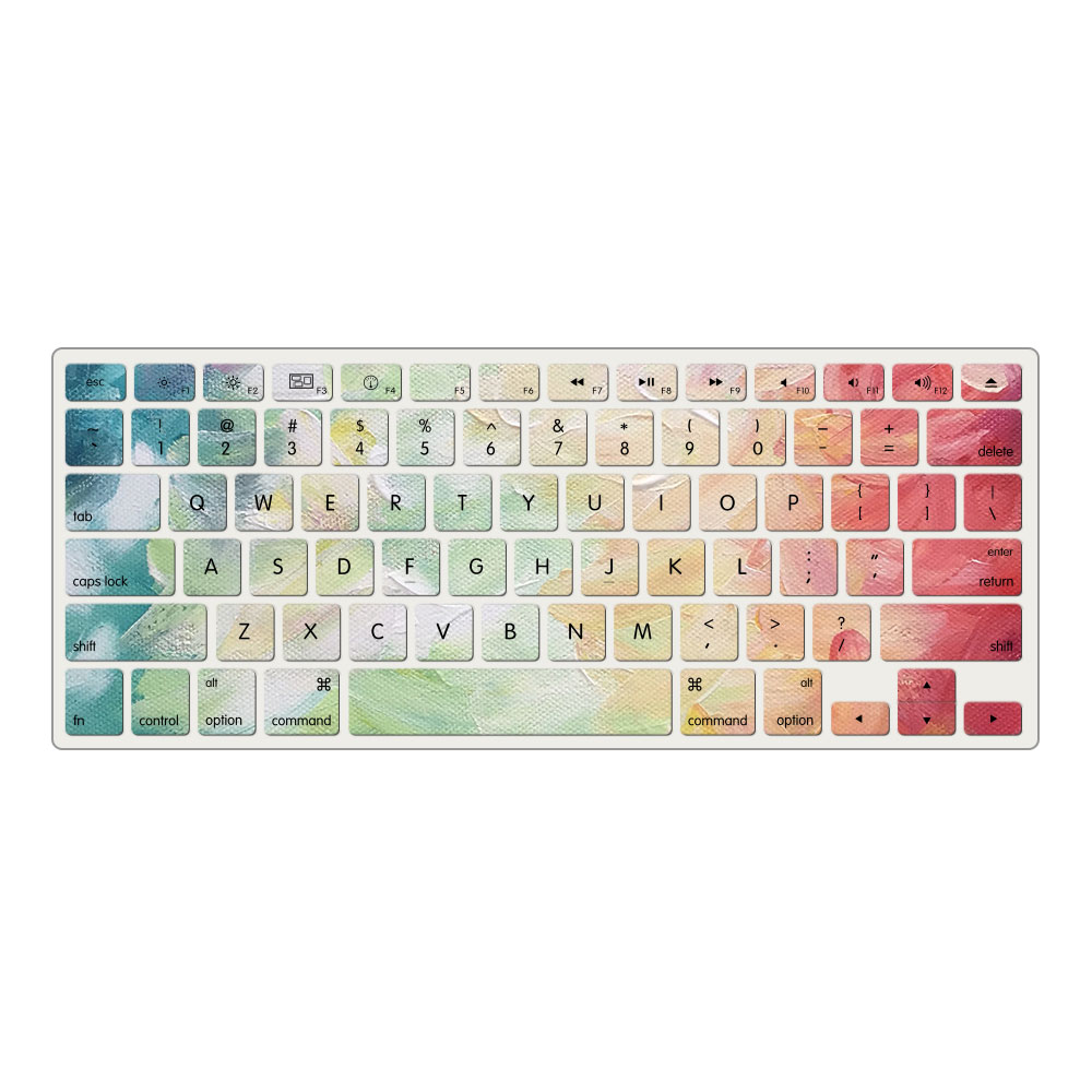 Силиконовая накладка на клавиатуру для macbook pro