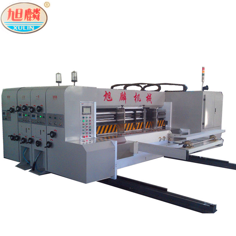 Автоматический высокоскоростной флексографский принтер slotter die cutting carton machinery