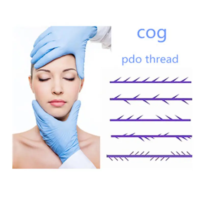 Лифтинг лица, лифтинг PDO, Корея PDO Blunt 4D Cog 19 г x 100 мм PDO Thread