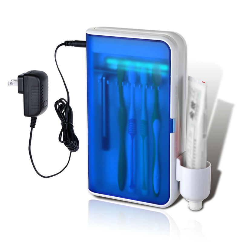 U2043 EPA approved wall mountable design family UV toothbrush sanitizer