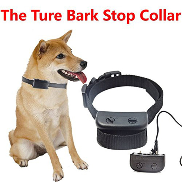 Waterproof Adjustable Rechargeable PET850 small dog bark stop collar for Dogs