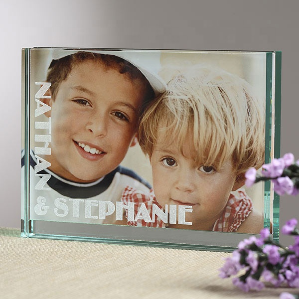 Стеклянная фоторамка сувенирные подарки для ребенка семьи друзей keepsake