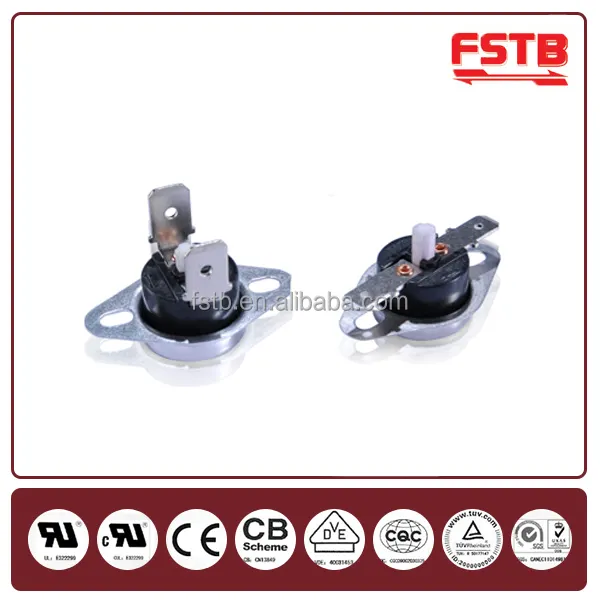 Temperature Switch KSD301 Manual Reset Temperature Cutoff Switch Toaster Thermal Protector Bimetal Thermostat