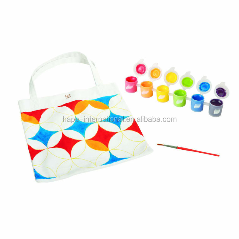 Hape деревянная живопись игрушка/Искусство и ремесла/DIY игра-хлопок сумка